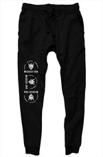 Load image into Gallery viewer, Horned Crown Unisex Joggers - Black
