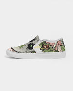 Load image into Gallery viewer, Inner right foot view of Mr. Medicinal Men&#39;s Slip-On Canvas Shoe by 7 Fiends
