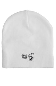 Death Slithers Skull Cap - White - TatteredTs